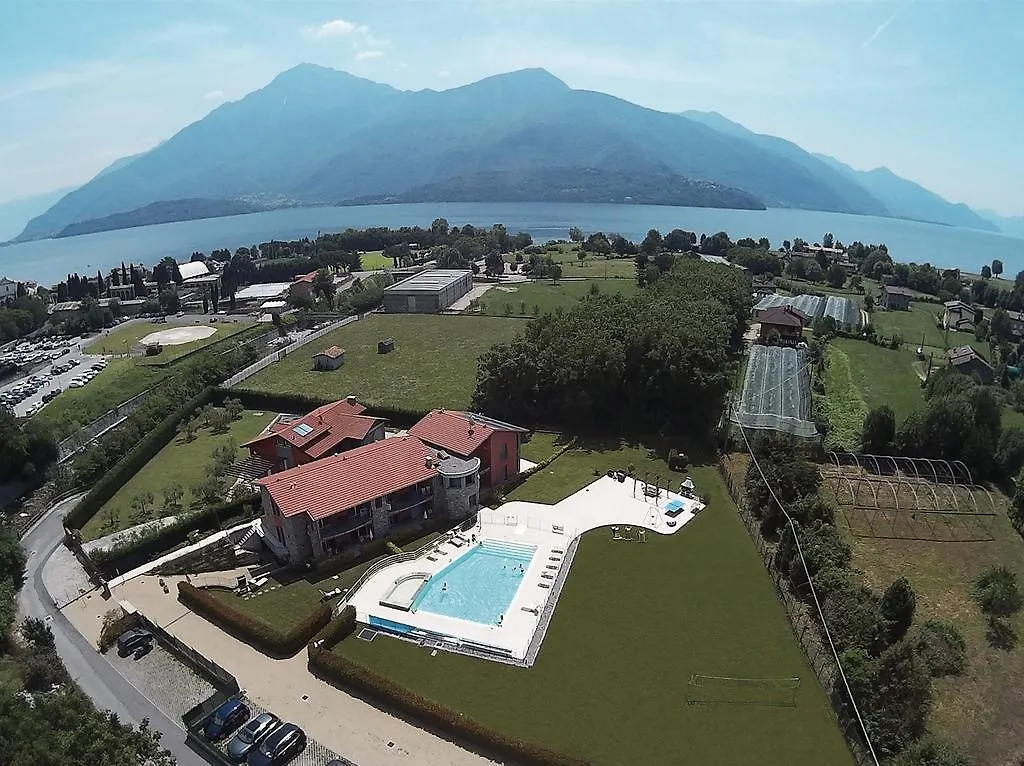 Lägenhetshotell Residence Villa Paradiso Gravedona Italien